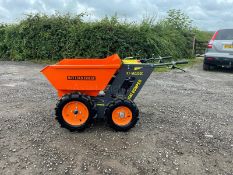 NEW AND UNUSED 4WD 250kg SELF PROPELLED MINI WALK BEHIND DUMPER, MANUALS INCLUDED *PLUS VAT*