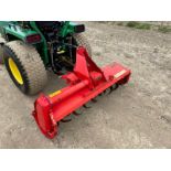2015 DEL MORINO THUNDER 145 ROTAVATOR, SUITABLE FOR 3 POINT LINKAGE, ALL WORKS, PTO DRIVEN