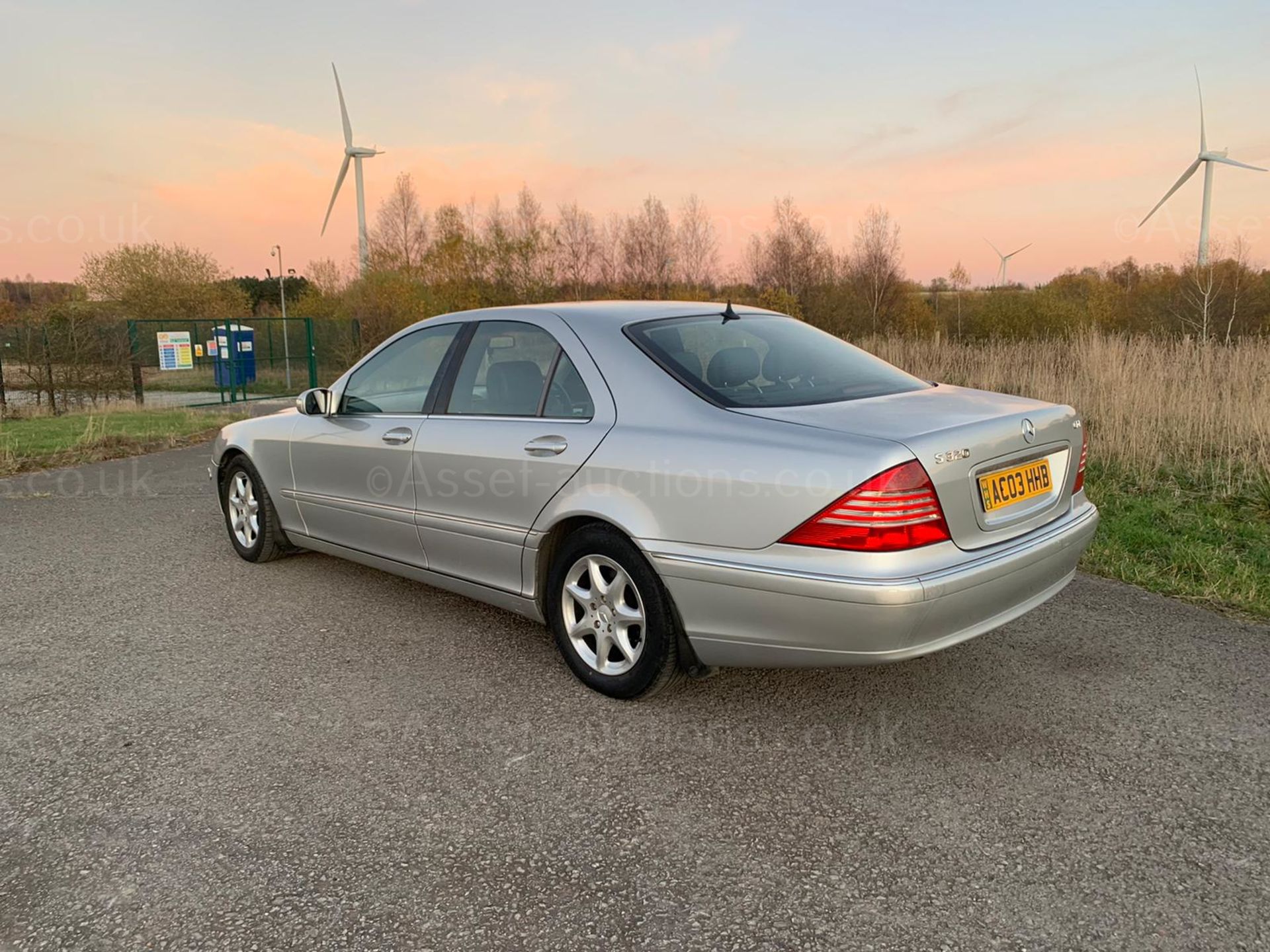 2003/03 MERCEDES S320 CDI AUTO SILVER SALOON, 152,217 MILES, 3.2 DIESEL ENGINE *NO VAT* - Image 4 of 12