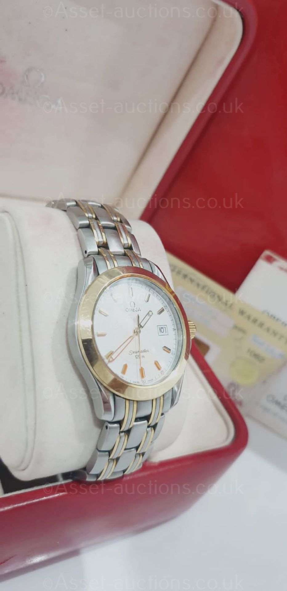 Omega Seamaster Professional 120m 18KT Gold & Steel Mens Watch *NO VAT* - Image 7 of 11