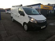 2014/64 VAUXHALL VIVARO 2900 CDTI ECOFLEX WHITE PANEL VAN, 1.6 DIESEL, 75K MILES WITH FSH *PLUS VAT*