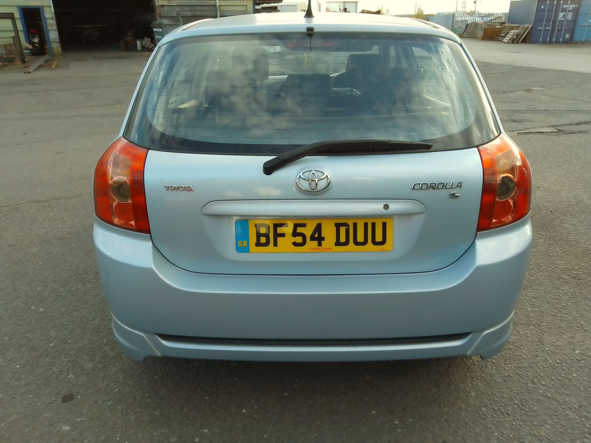 2005/54 TOYOTA COROLLA T3 VVTI BLUE HATCHBACK, 1.4 PETROL, SHOWING 88,551 MILES *NO VAT* - Image 5 of 11