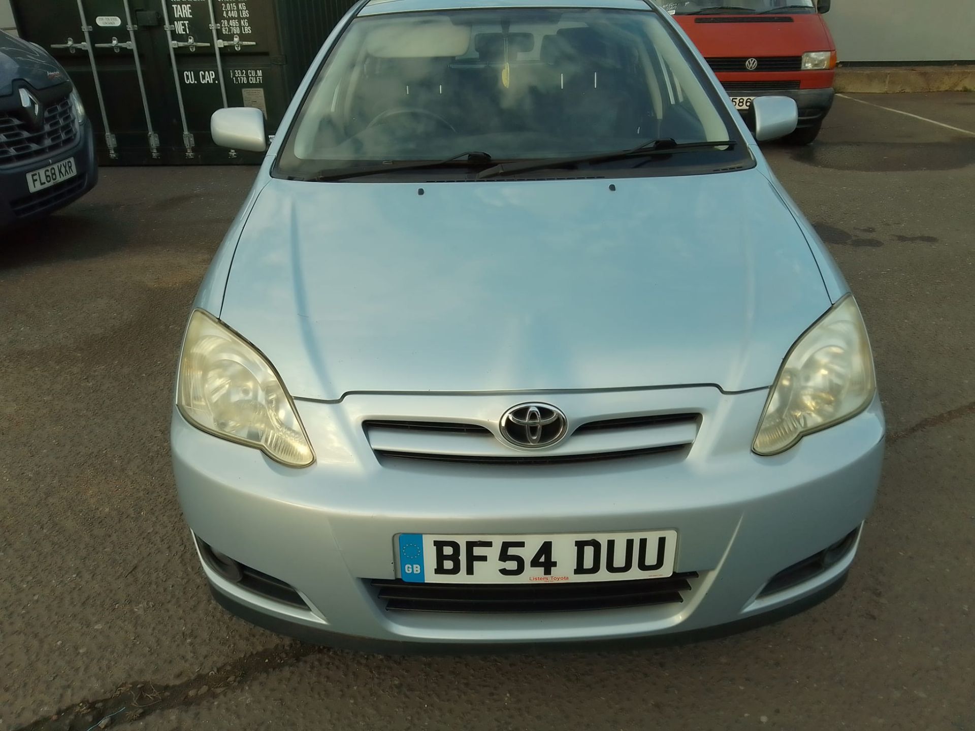 2005/54 TOYOTA COROLLA T3 VVTI BLUE HATCHBACK, 1.4 PETROL, SHOWING 88,551 MILES *NO VAT* - Image 2 of 11