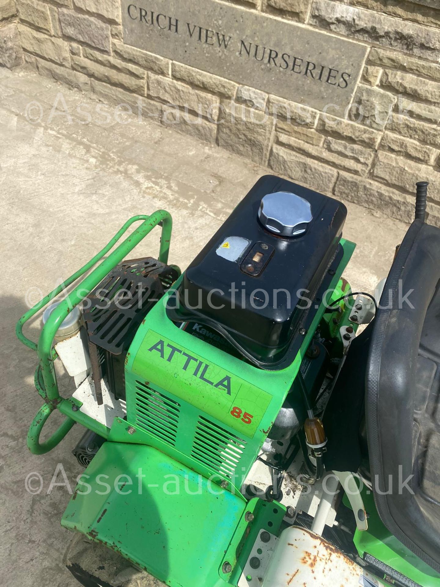 ETESIA ATTILA 85 BANK MOWER, STARTS AND RUNS, HOURS ARE SHOWING 554 *NO VAT* - Image 11 of 12
