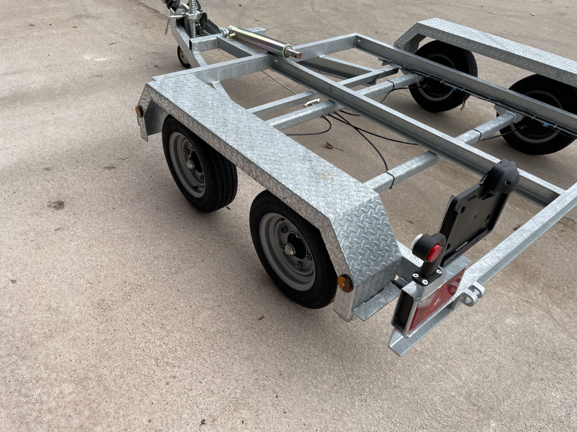 3000kg Trailer Chassis - Knott - 2.1m x 1.8m - Tipping, Plant, Generator *PLUS VAT* - Image 2 of 9