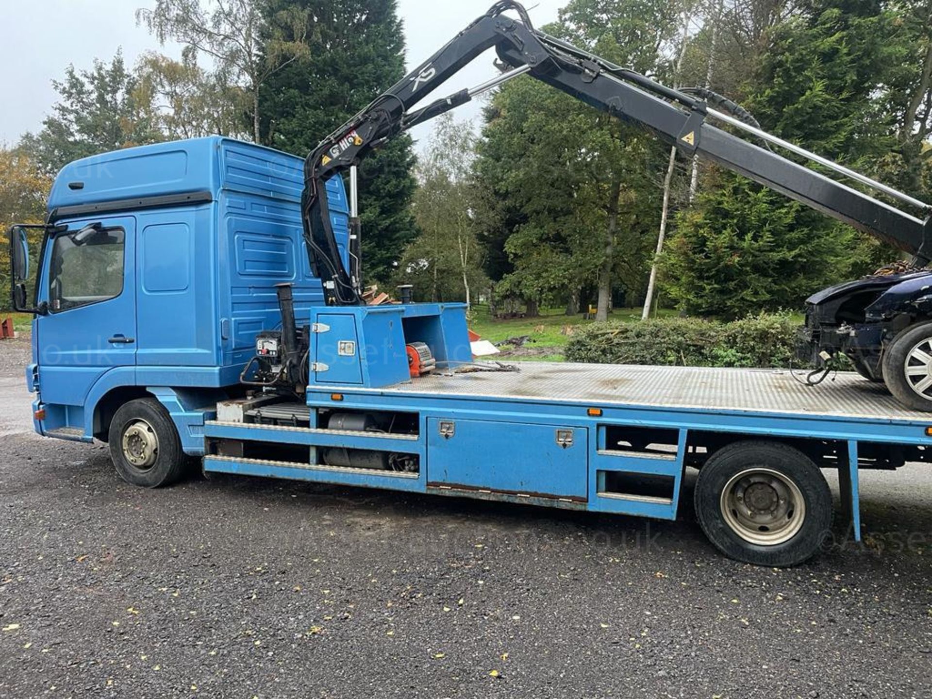 2007 (07) MERCEDES ATEGO 7.5 ton HIAB RECOVERY TRUCK, IDEAL FOR BANGER RACING *NO VAT* - Image 6 of 9