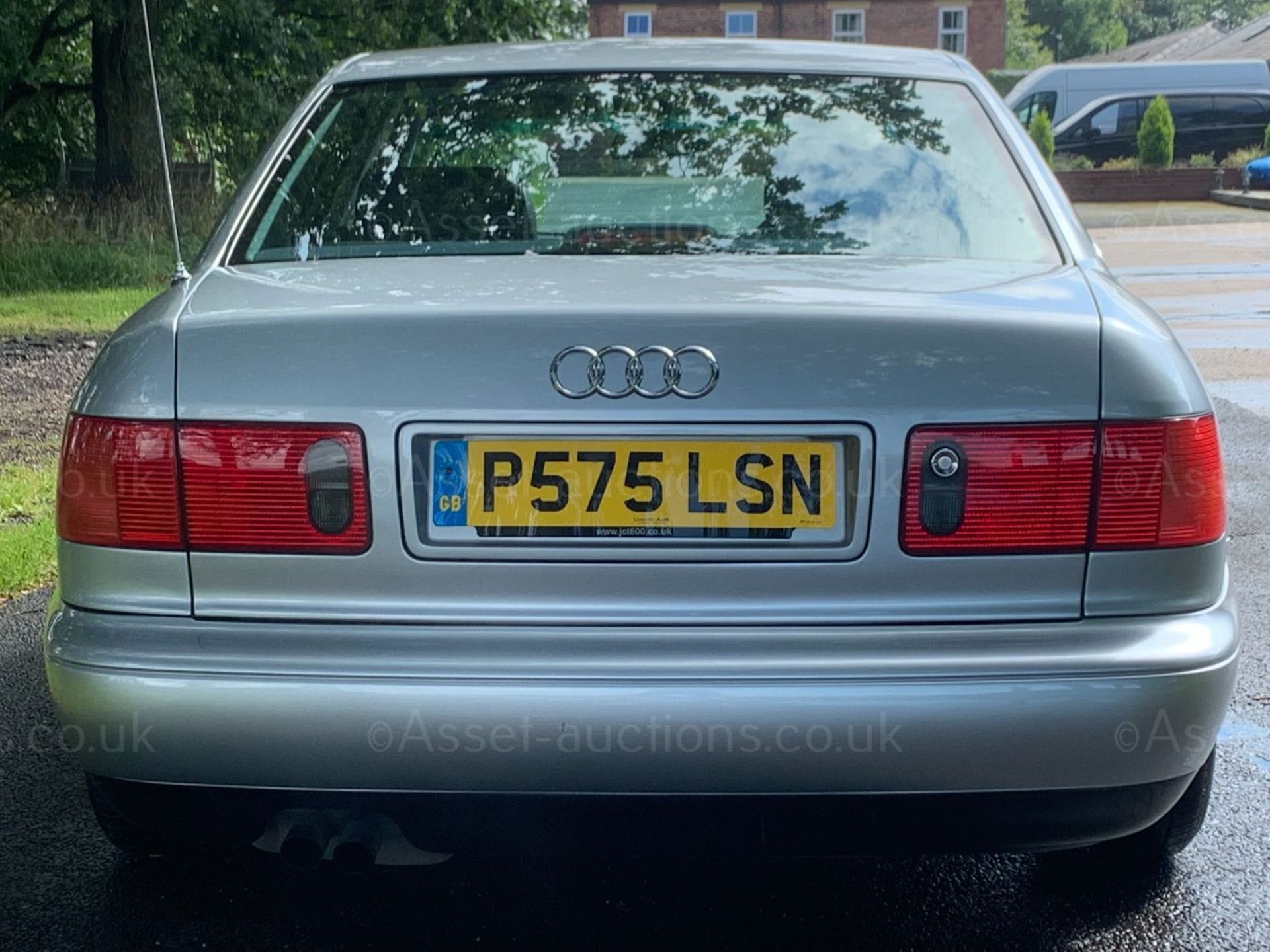 1997 AUDI A8 2.8 AUTO, GENUINE 63K MILES FROM NEW AUMINIUM SILVER, DARK BLUE LEATHER INTERIOR - Image 3 of 10