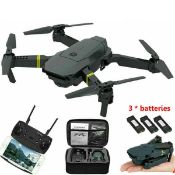 NEW & UNUSED DRONE X PRO WIFI FPV 1080p HD CAMERA FOLDABLE RC QUADCOPTER + CASE/ BAG *NO VAT*