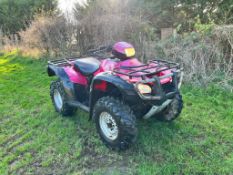 HONDA TRX500FM 4x4 FARM QUAD BIKE, SHOWING 2283 HOURS, 4 WHEEL DRIVE *PLUS VAT*