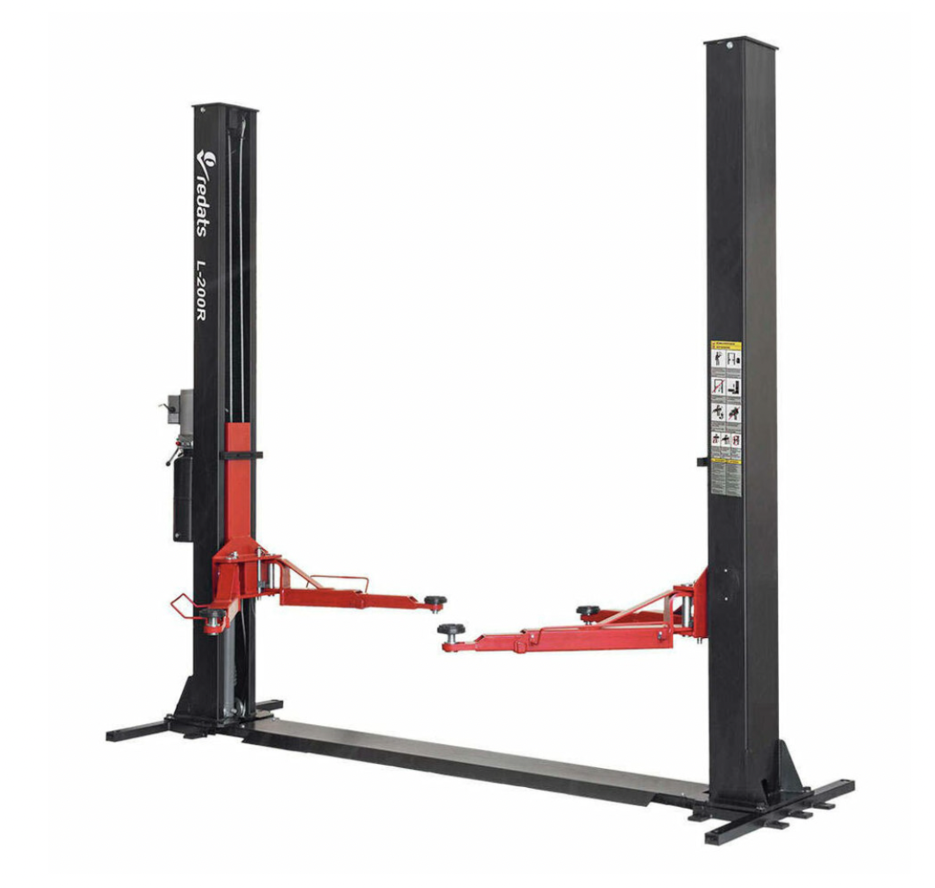 BRAND NEW ! REDATS L-200R MANUAL 4 TONNE 2 POST LIFT WITH BASE FRAME *PLUS VAT* - Image 2 of 12