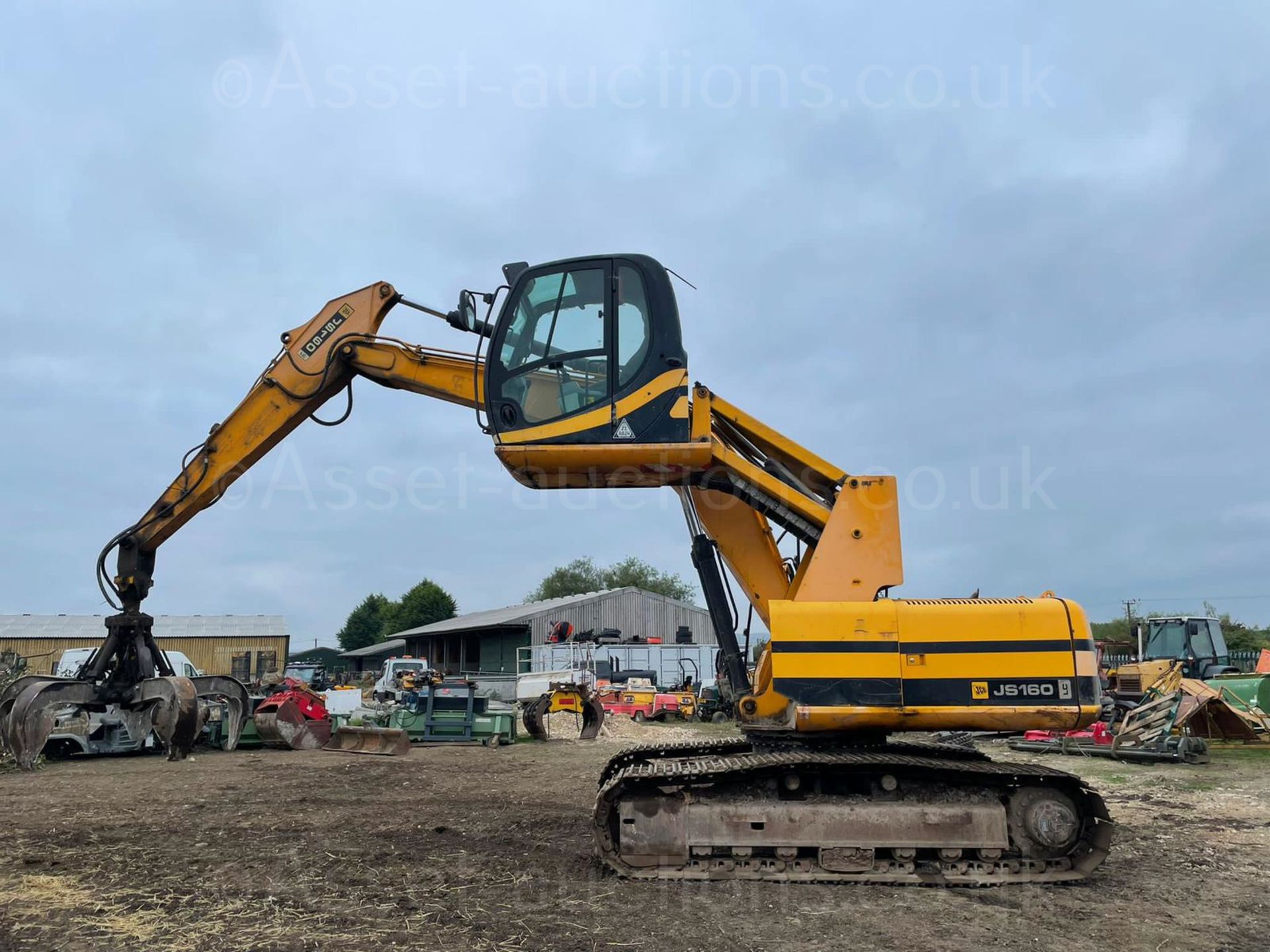 2009 JCB JS160LC 16 TON STEEL TRACKED EXCAVATOR, RUNS DRIVES AND WORKS WELL, HIGH RISING CAB - Image 2 of 14