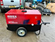 MOSA TS300 SXC SUPER SILENT GENERATOR WELDER, SHOWING A LOW 890 HOURS *PLUS VAT*