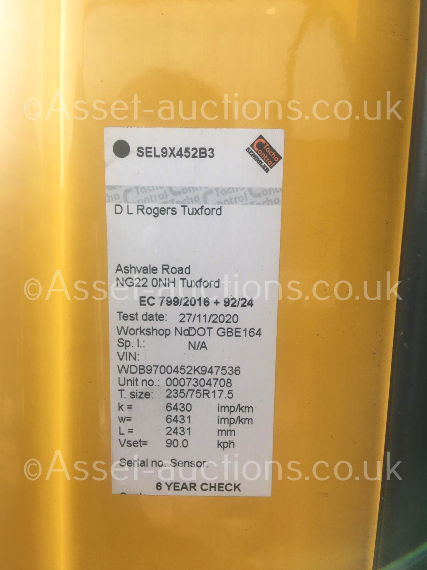 2004/54 REG MERCEDES ATEGO 1018 DAY YELLOW DROPSIDE LINE PAINTING LORRY 4.3L DIESEL ENGINE *NO VAT* - Image 73 of 128