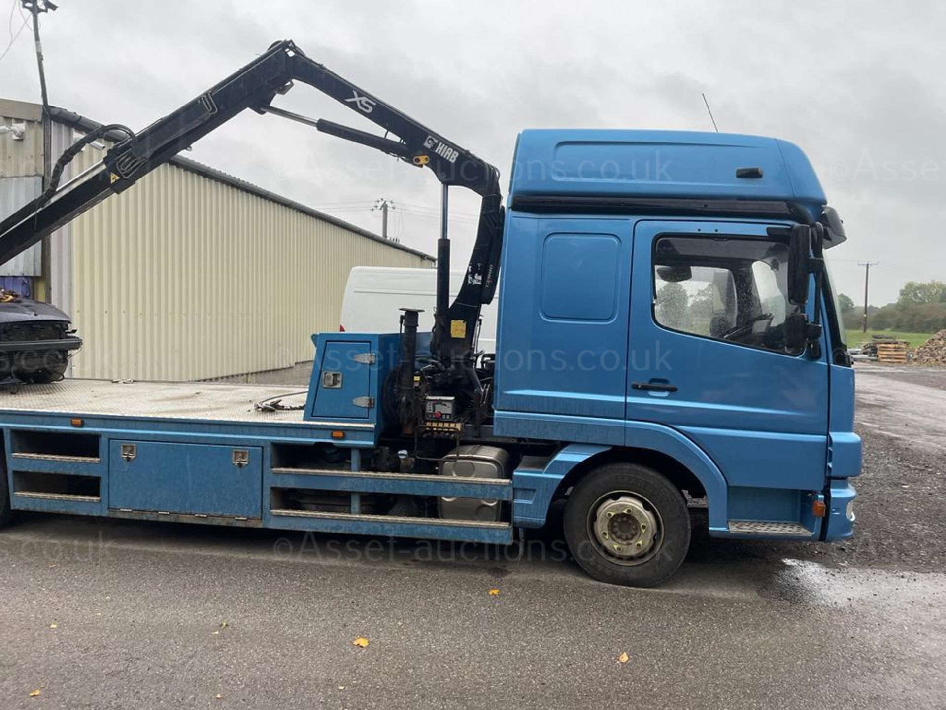 2007 (07) MERCEDES ATEGO 7.5 ton HIAB RECOVERY TRUCK, IDEAL FOR BANGER RACING *NO VAT* - Image 5 of 9