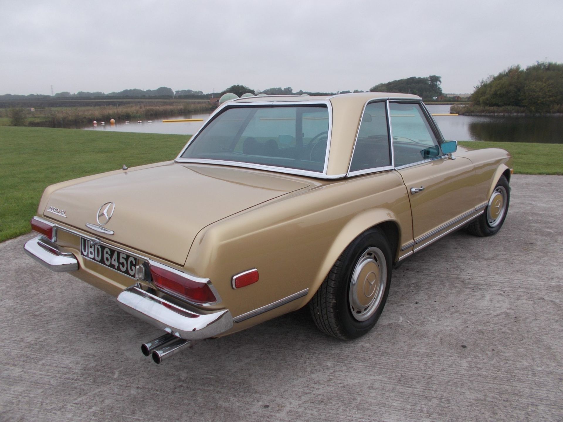 1969 MERCEDES 280SL PAGODA, AUTOMATIC, HARD/SOFT TOPS, LEFT HAND DRIVE, AMERICAN IMPORT *PLUS VAT* - Image 36 of 38