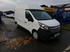 2015/65 VAUXHALL VIVARO 2900 BT PV CDTI ECO S/S WHITE PANEL VAN, 126K MILES, 1.6 DIESEL *PLUS VAT*