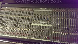 Crest/Peavey Audio Professional Studio Mixer with flight case and power unit.