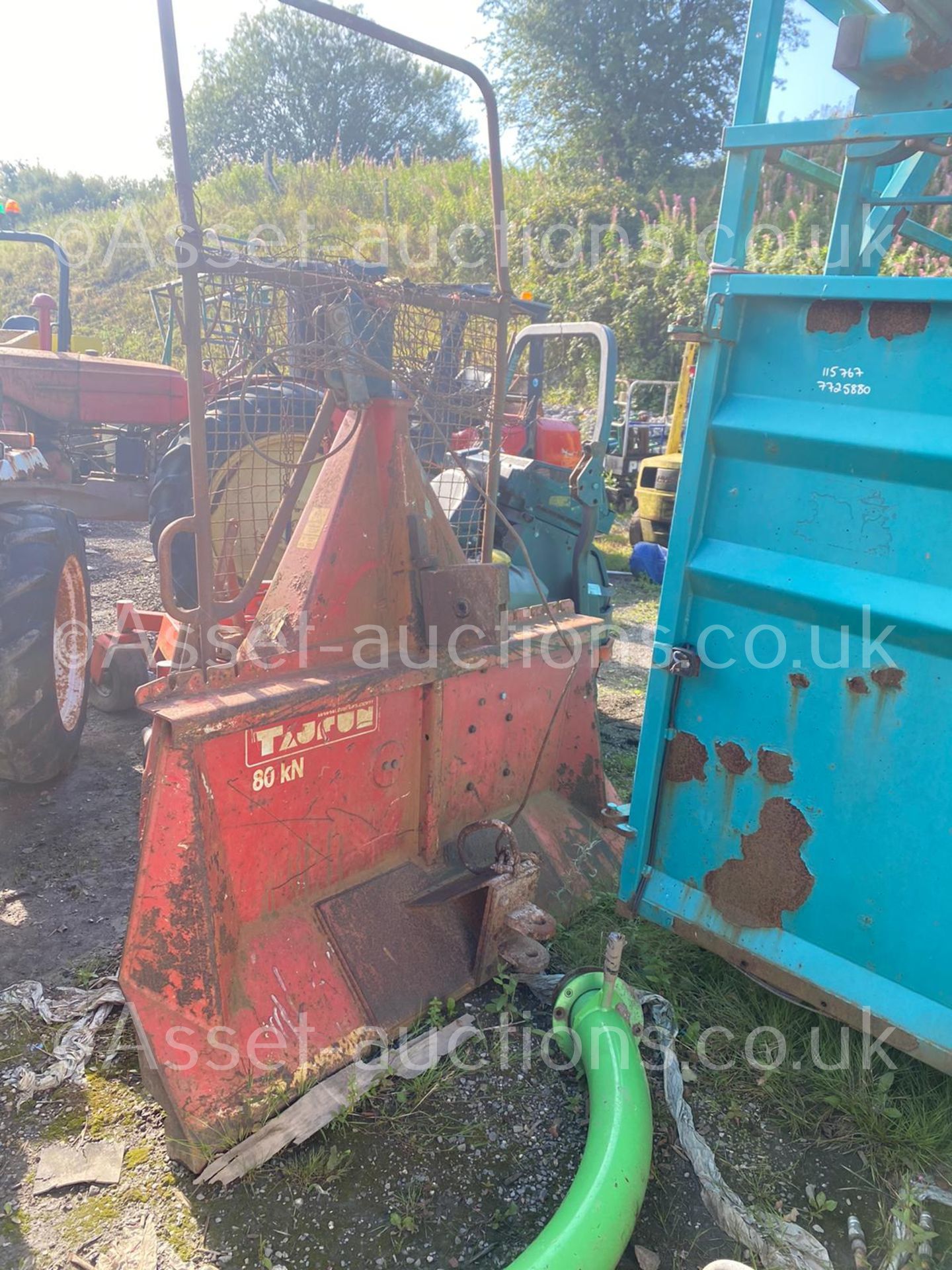 REAR PRO TRACTOR FORESTRY WINCH, IN WORKING CONDITION *PLUS VAT* - Image 3 of 10