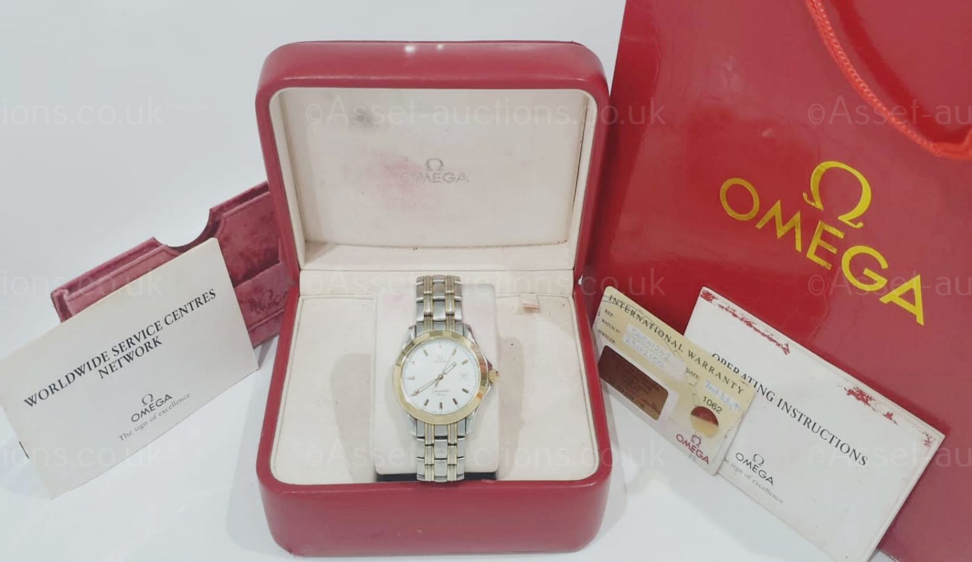 Omega Seamaster Professional 120m 18KT Gold & Steel Mens Watch *NO VAT*