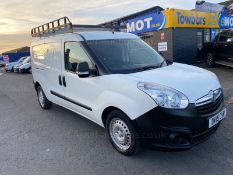 2015 VAUXHALL COMBO LWB 2300 L2H1 CDTI SS E-FLEX WHITE PANEL VAN, 128K MILES *PLUS VAT*