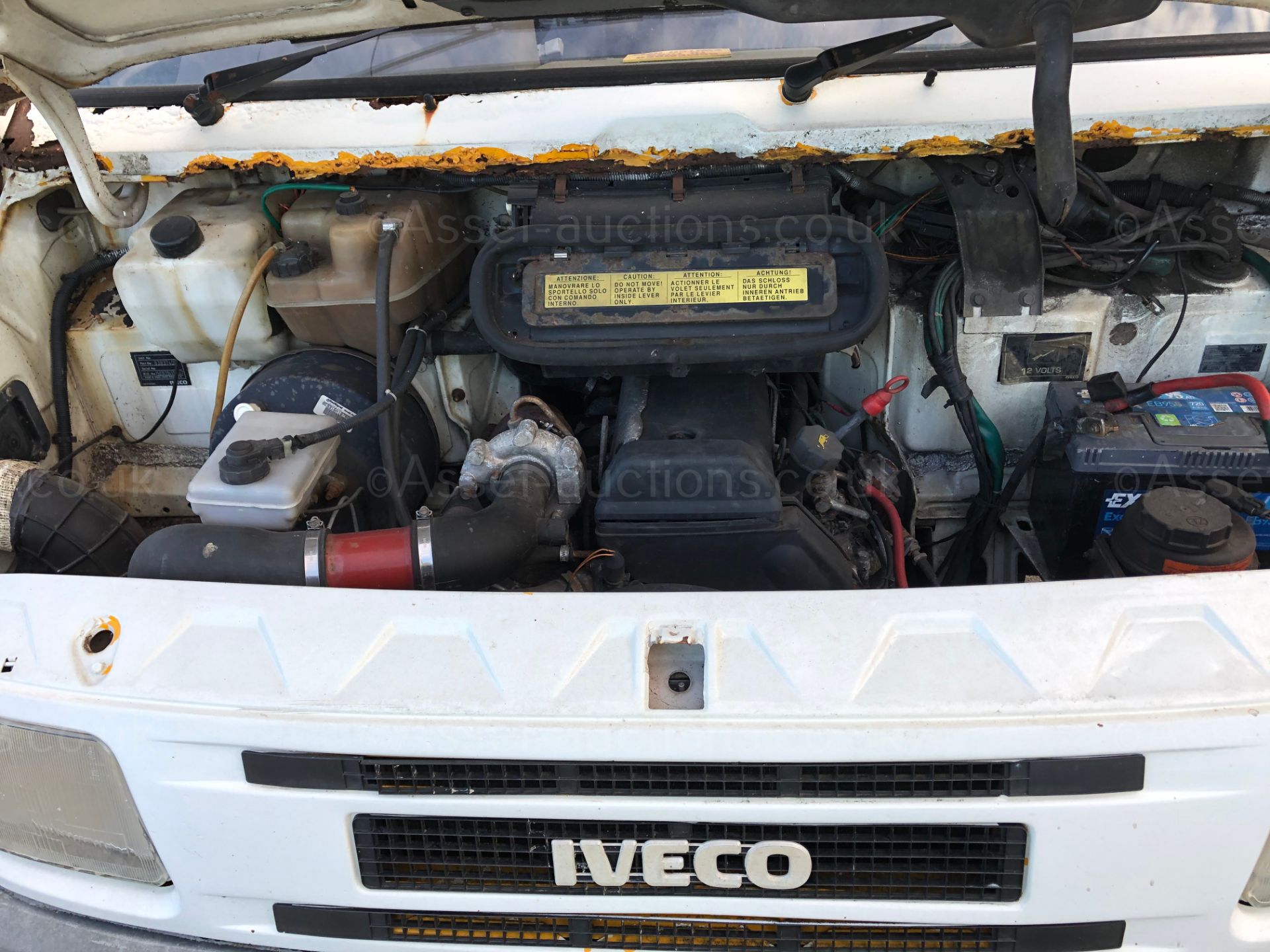 1997 IVECO DAILY (D) 2.8TD 35.10 C/C SWB WHITE RECOVERY TRUCK, 17ft TILT AND SLIDE BODY *NO VAT* - Image 13 of 17