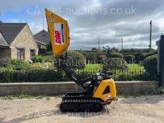 2014 JCB HTD-5 MINI TRACKED DUMPER, RUNS, DRIVES & DUMPS, HIGH TIP DUMP, 2 SPEED TRACKING *PLUS VAT*