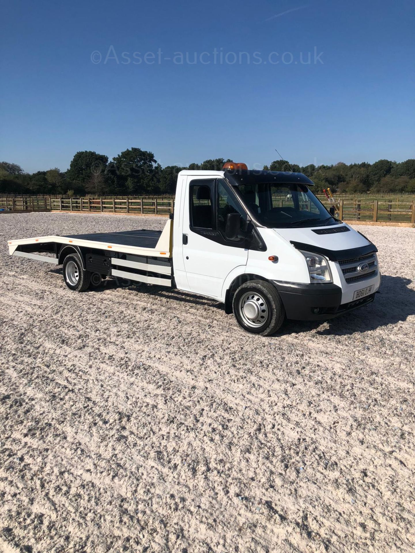 2011 FORD TRANSIT 140 T350L HD RWD WHITE RECOVERY TRUCK, 2402cc DIESEL ENGINE *NO VAT*