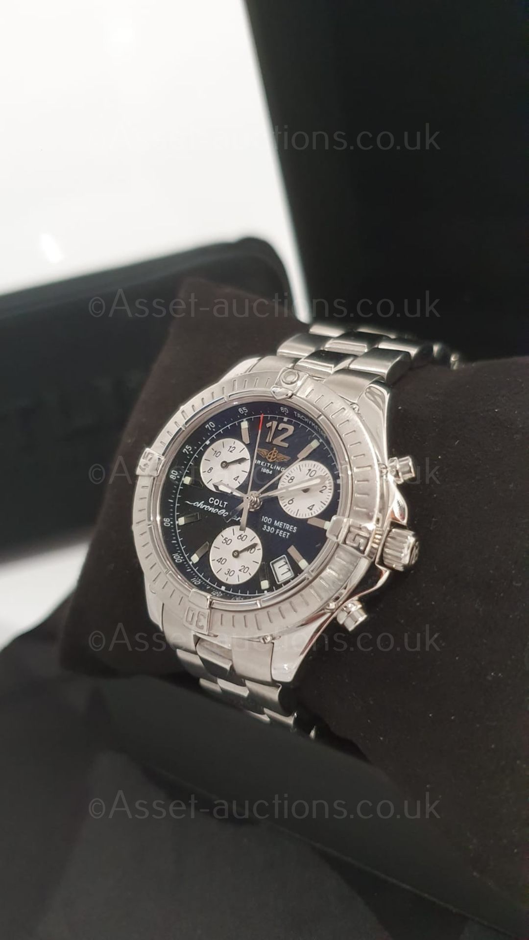 BREITLING CHRONO OCEAN MENS SWISS WATCH *NO VAT* - Image 8 of 18