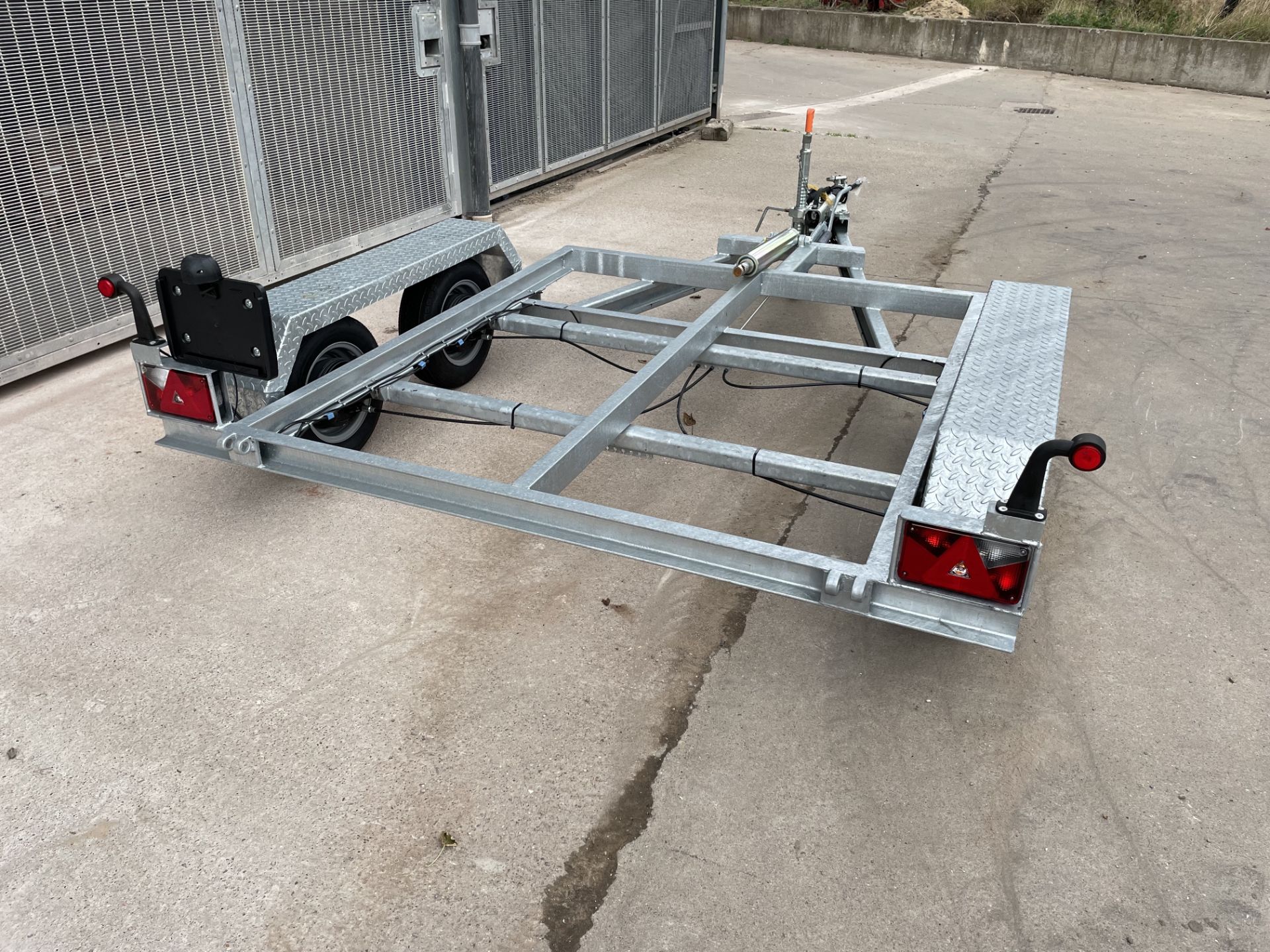3000kg Trailer Chassis - Knott - 2.1m x 1.8m - Tipping, Plant, Generator *PLUS VAT* - Image 3 of 9