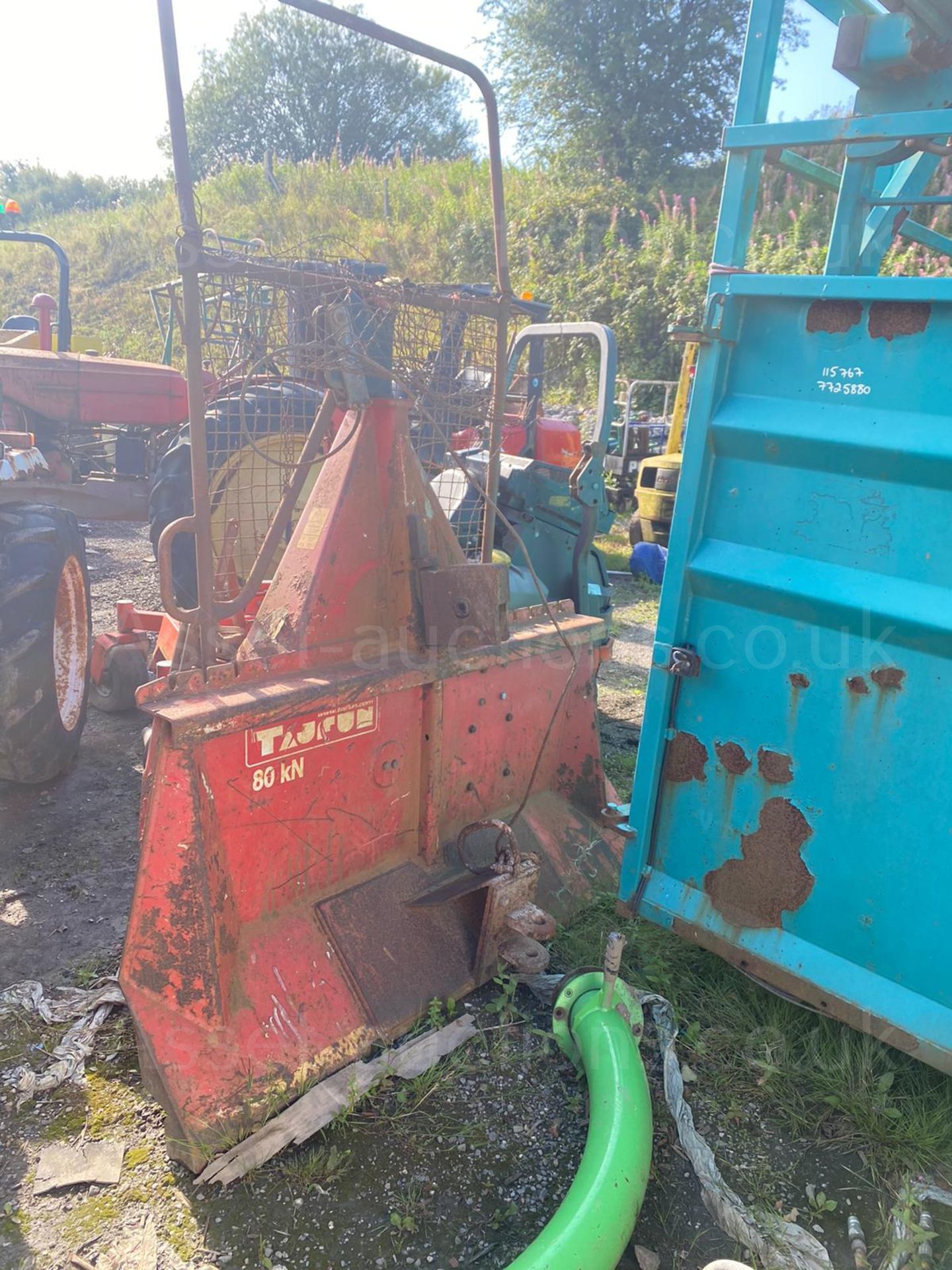 REAR PRO TRACTOR FORESTRY WINCH, IN WORKING CONDITION *PLUS VAT* - Image 4 of 10