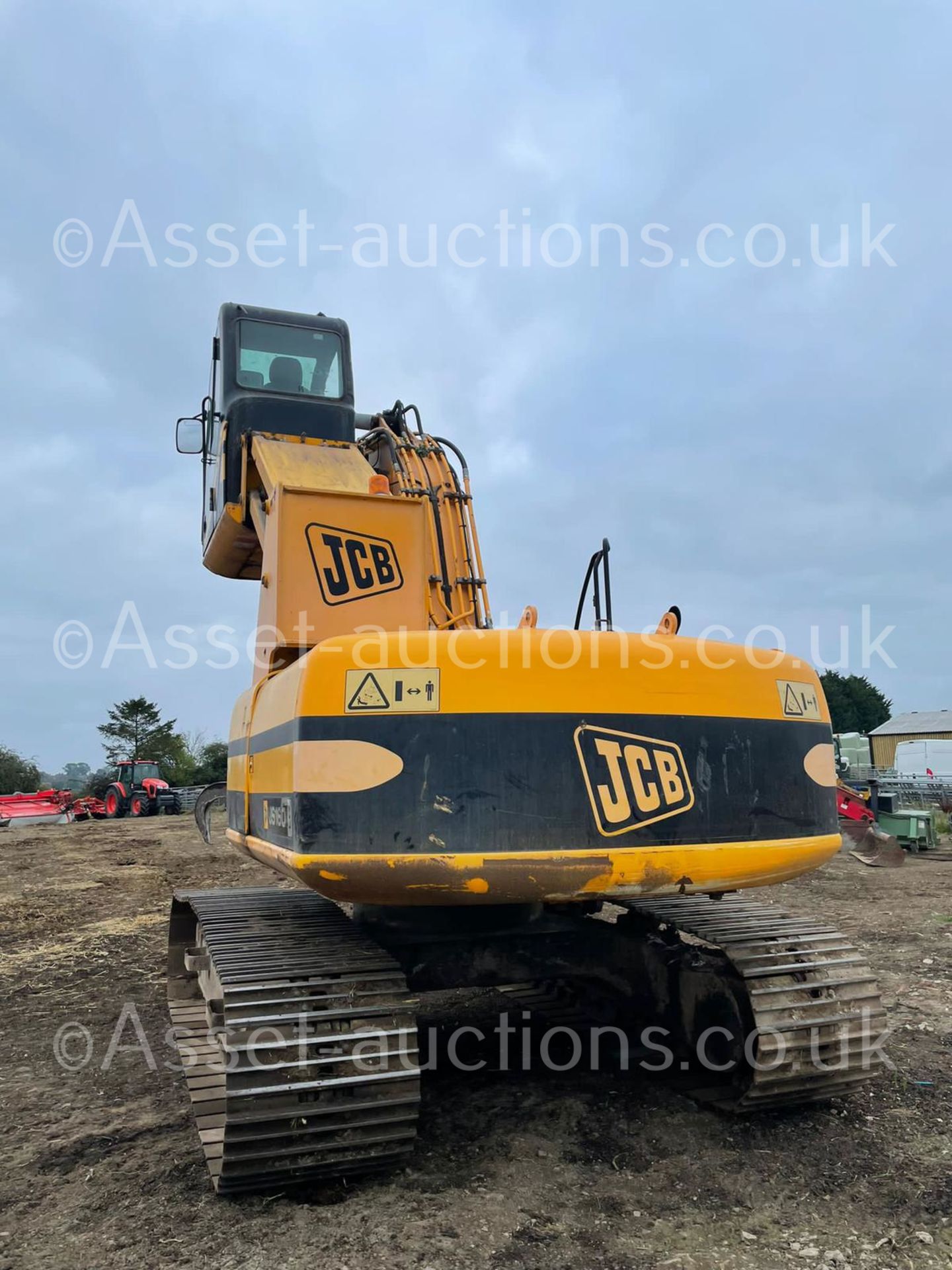 2009 JCB JS160LC 16 TON STEEL TRACKED EXCAVATOR, RUNS DRIVES AND WORKS WELL, HIGH RISING CAB - Image 5 of 14