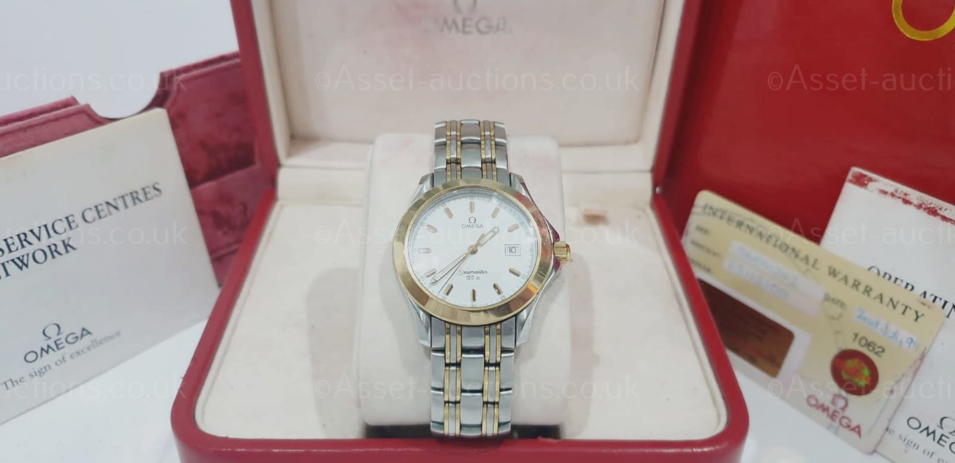 Omega Seamaster Professional 120m 18KT Gold & Steel Mens Watch *NO VAT* - Image 5 of 11