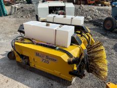 MULTI SWEEP 725 SWEEPER BUCKET, SUITABLE FOR PALLET FORKS, HYDRAULIC DRIVEN *PLUS VAT*