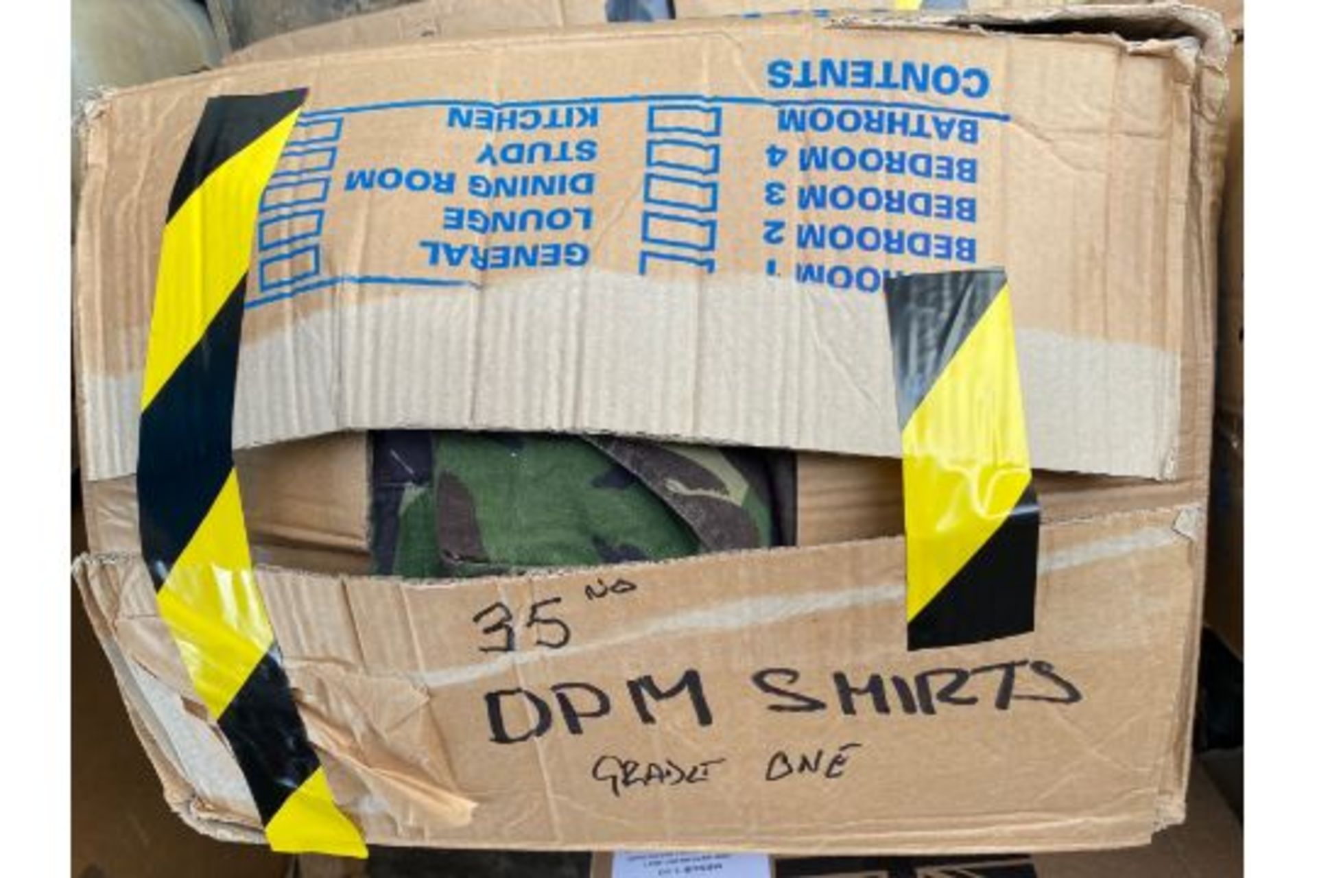 35 x DPM CAMOUFLAGE SHIRTS, GRADE 1 VARIOUS SIZES *NO VAT* - Image 2 of 2