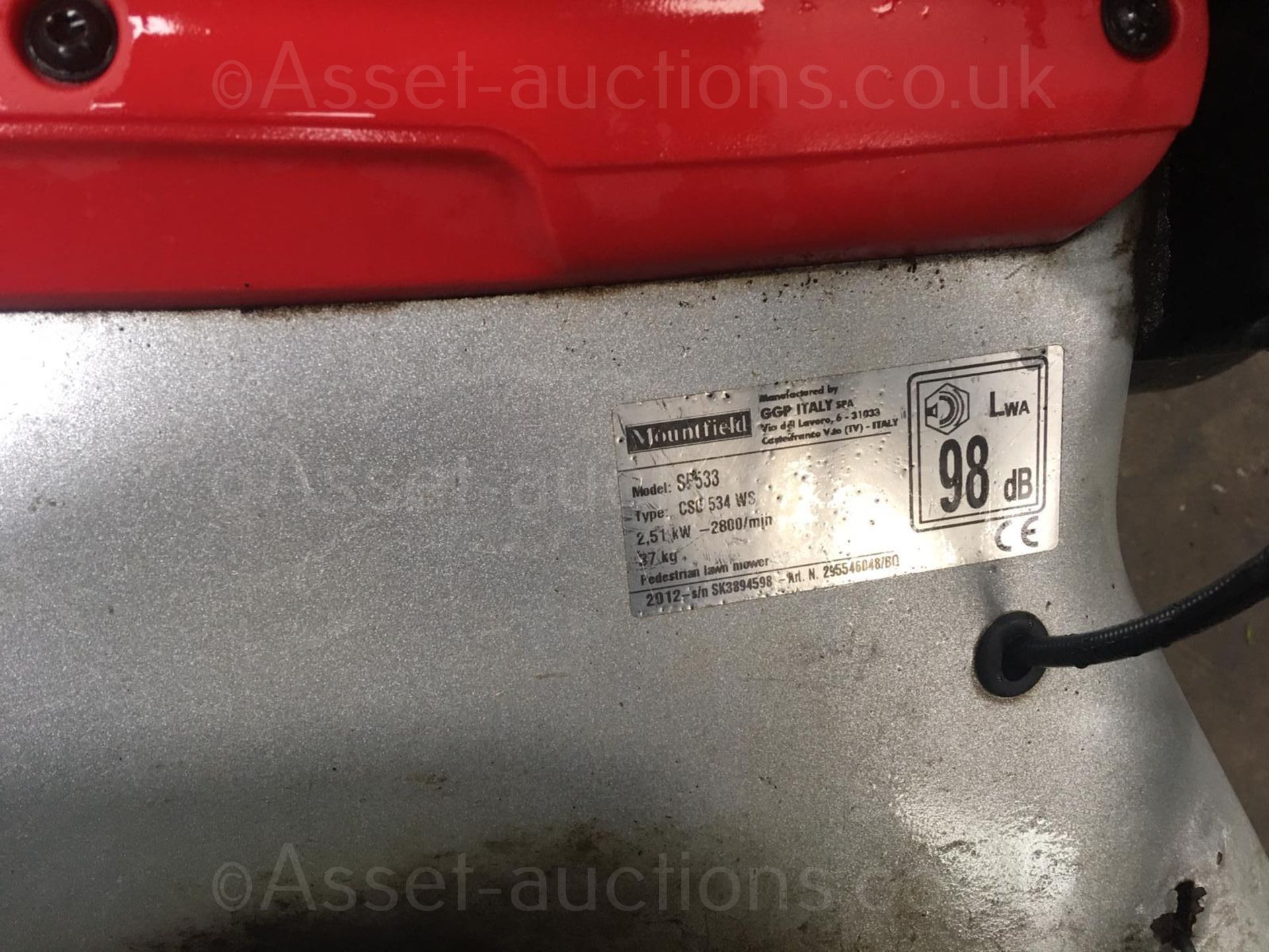 3X LAWN MOWERS, MOUNTFIELD SP533, HONDA MOWER, CYLINDER PETROL 14S *NO VAT* - Image 11 of 13