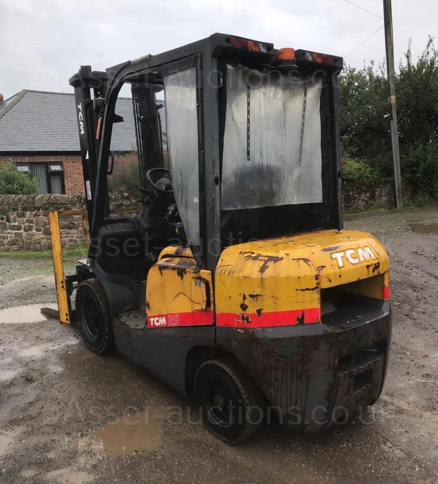 2007 TCM 25 FORKLIFT, RUNS, DRIVES AND LIFTS, 2.5 TON, SIDE SHIFT, LOW 7700 HOURS *PLUS VAT* - Image 5 of 5