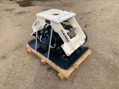 NEW AND UNUSED HANER HPC600 COMPACTION PLATE, PIPES ARE INCLUDED *PLUS VAT*