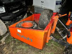 KUBOTA TRANSPORT BOX, SUITABLE FOR COMPACT TRACTOR *PLUS VAT*