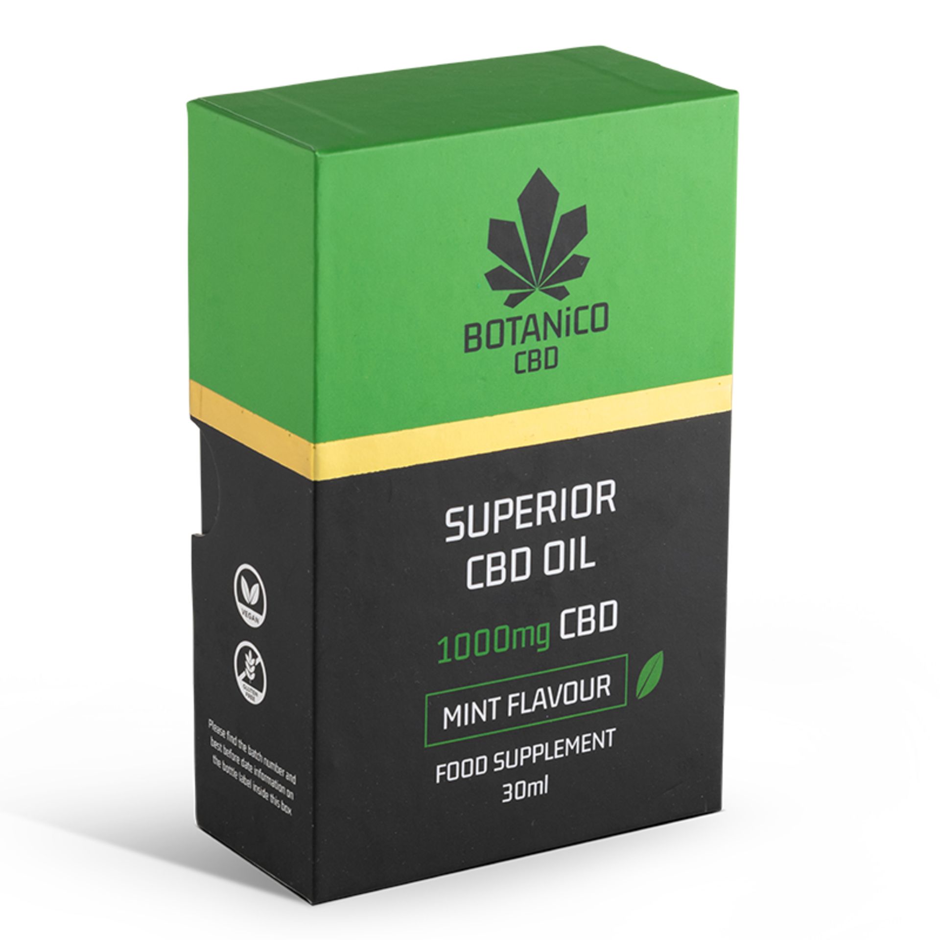 50 BOTTLES OF 30ml 1000mg CBD, 25 x NATURAL, 25 x MINT, RRP £2750 *PLUS VAT* - Image 3 of 5