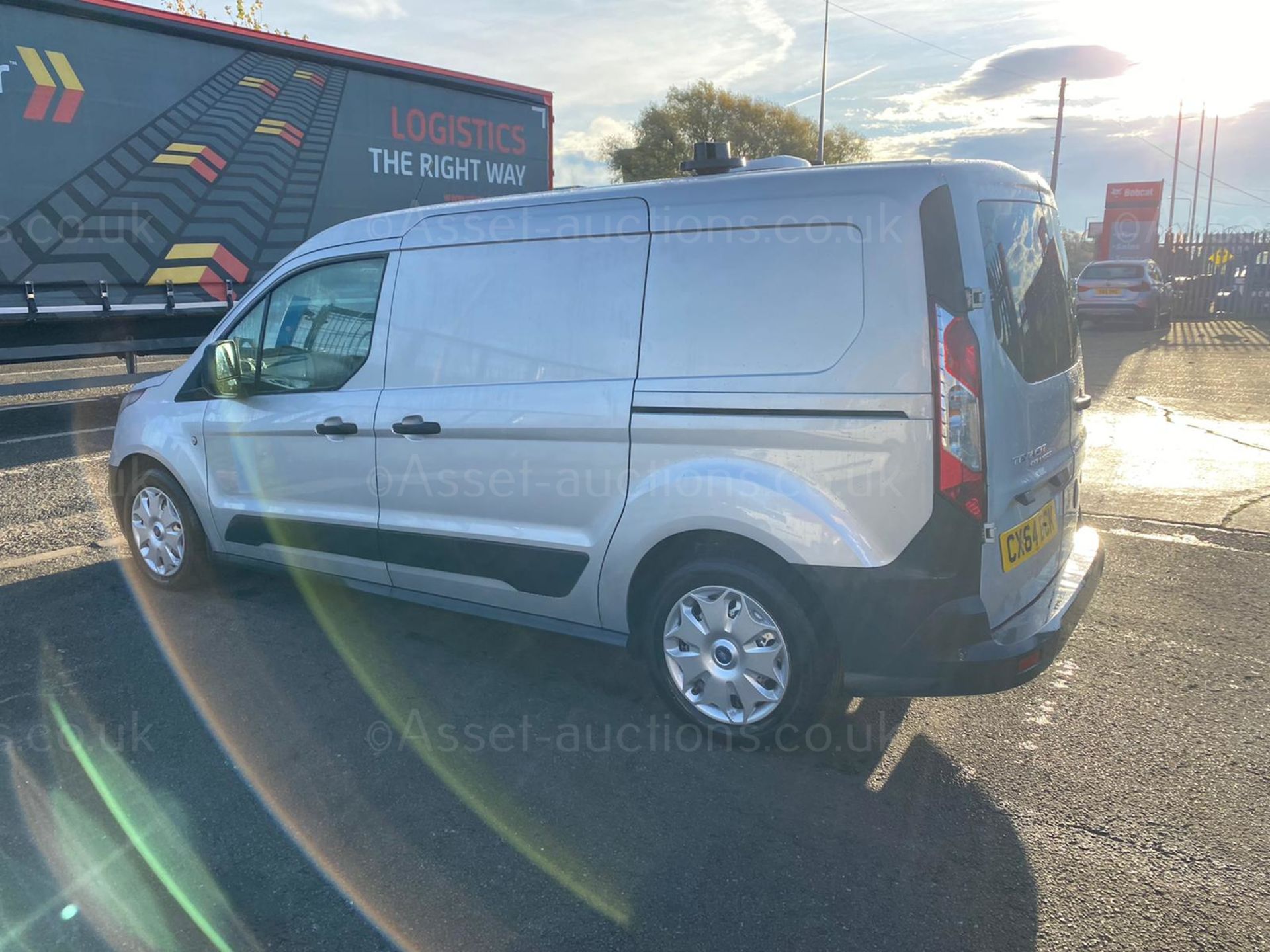 2014/64 FORD TRANSIT CONNECT 240 SILVER LWB DOG VAN, 73K MILES WITH FSH, 2 LARGE DOG CAGES *PLUS VAT - Image 4 of 10