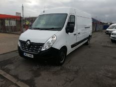 2017/17 RENAULT MASTER LM35 BUSINESS DCI L3H2 WHITE PANEL VAN, 106K MILES WITH SERVICE HISTORY