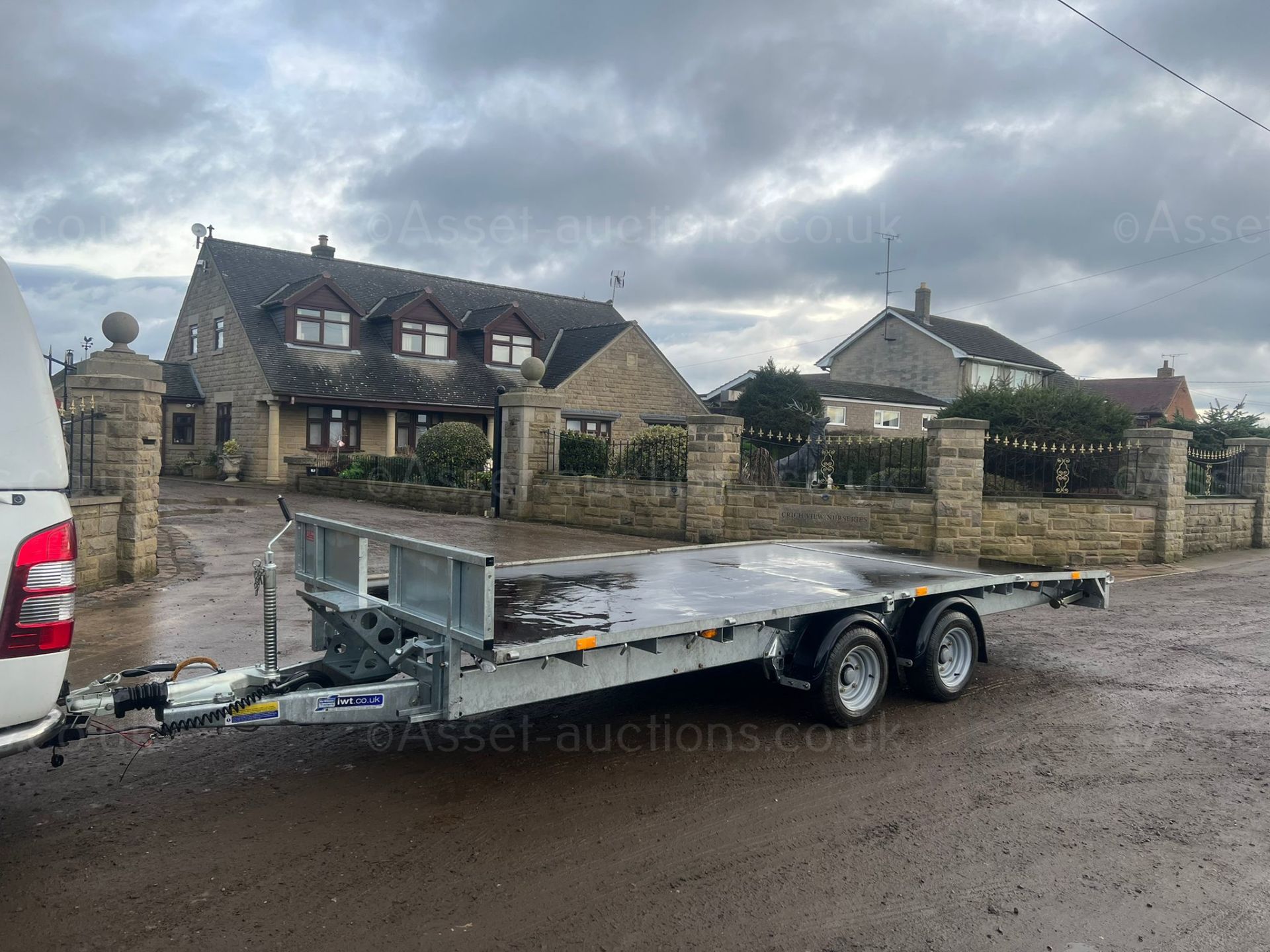 2021 IFOR WILLIAMS BEAVER TAIL TRAILER 16 FOOT, 3 MONTHS OLD, 16 FOOT BED *PLUS VAT*