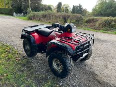 HONDA FOREMAN TRX400 4x4 FARM QUAD BIKE, RUNS AND DRIVES, ELECTRIC OR PULL START *PLUS VAT*