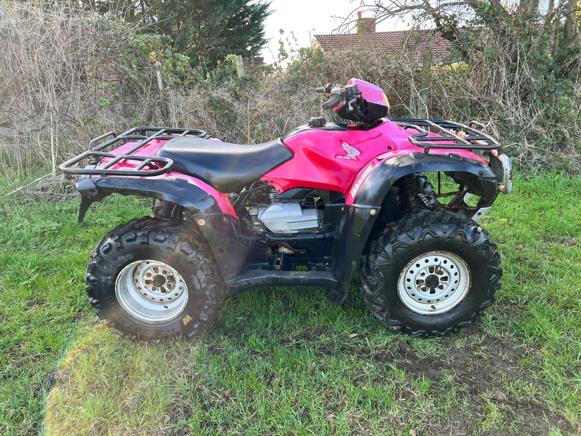 HONDA TRX500FM 4x4 FARM QUAD BIKE, SHOWING 2283 HOURS, 4 WHEEL DRIVE *PLUS VAT* - Image 5 of 8