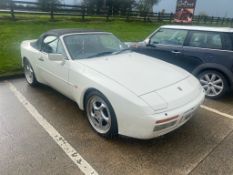 1989 PORSCHE 944 S2 WHITE CABRIOLET, 82K MILES, CLASSIC CAR, 3.0 PETROL *NO VAT*