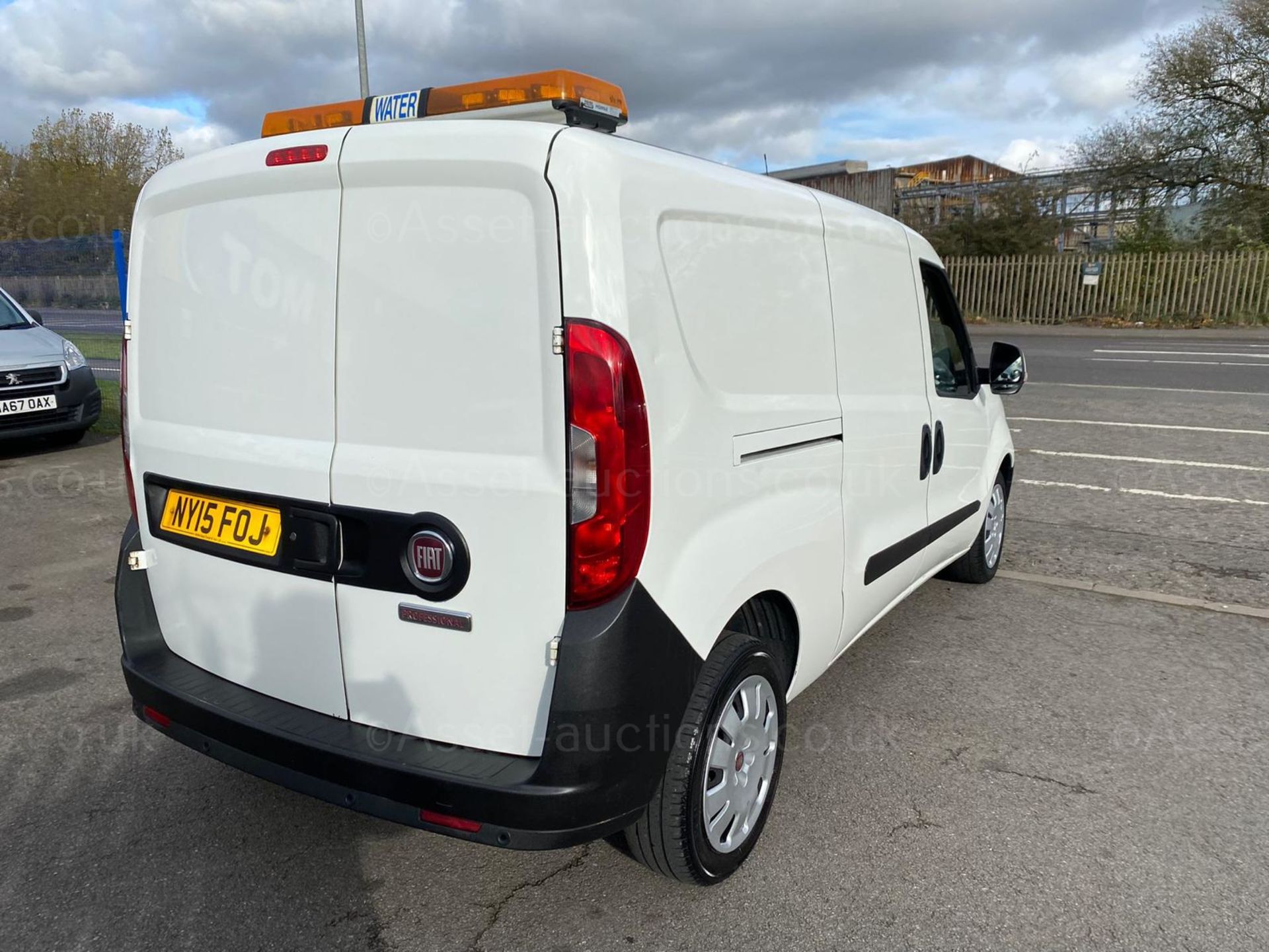 2015 FIAT DOBLO SX MULTIJET LWB WHITE PANEL VAN, 76K MILES, 1248cc DIESEL, TWIN SIDE DOOR *PLUS VAT* - Image 5 of 11