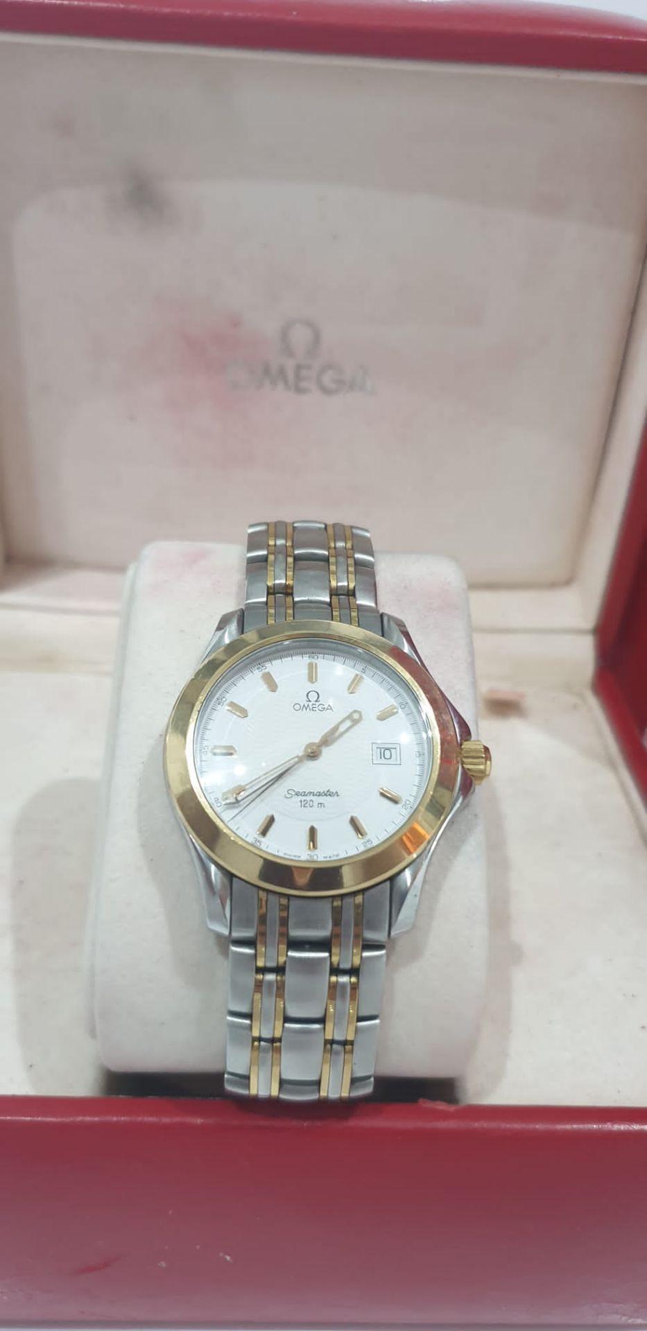 Omega Seamaster Professional 120m 18KT Gold & Steel Mens Watch *NO VAT* - Image 4 of 11