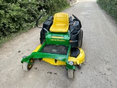 2014 JOHN DEERE Z425 ZERO TURN MOWER, RUNS DRIVES AND CUTS, 22HP JOHN DEERE PETROL ENGINE *PLUS VAT*