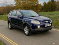 2008 CHEVROLET CAPTIVA LT 7S VCDI A BLUE ESTATE, 92K MILES, TURBO DIESEL, 7 SEATER *NO VAT*