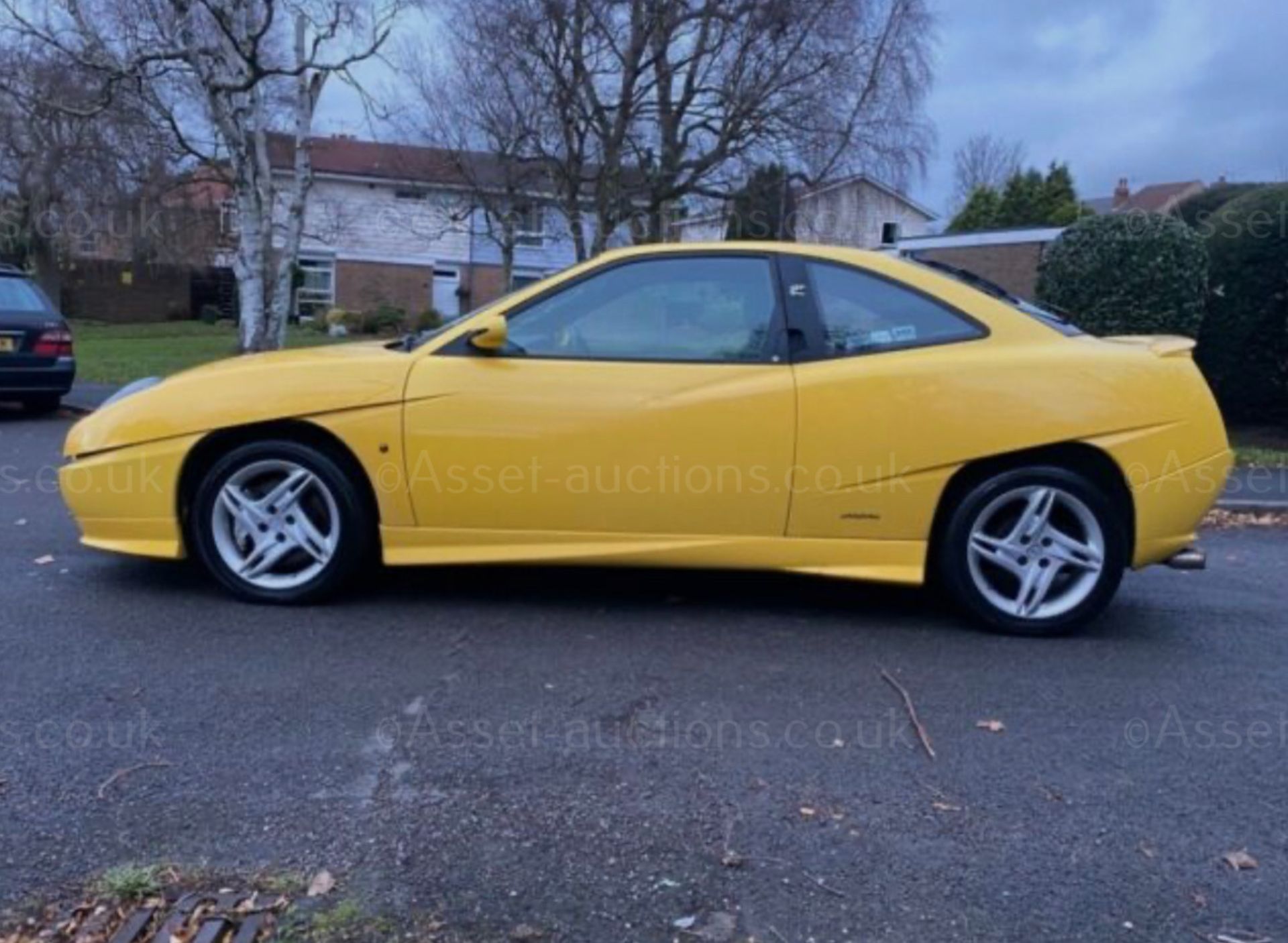 1996 FIAT COUPE 20V TURBO YELLOW SALOON, 2.0 PETROL ENGINE, SHOWING 95K MILES *NO VAT* - Image 4 of 12
